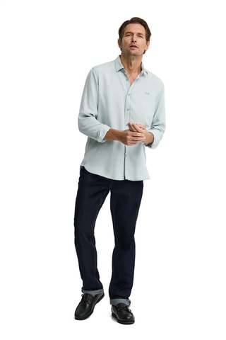 Overhemd Regular Fit Model - Hemelsblauw
