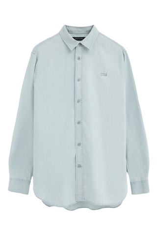 Overhemd Regular Fit Model - Hemelsblauw