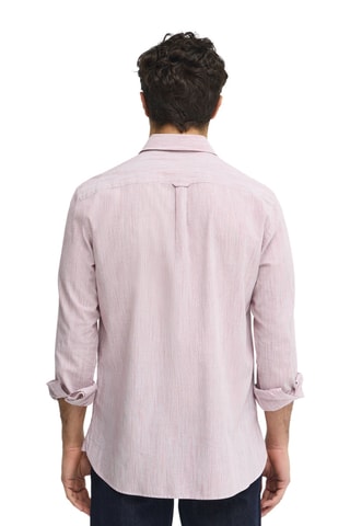 Overhemd Regular Fit Model - Rood