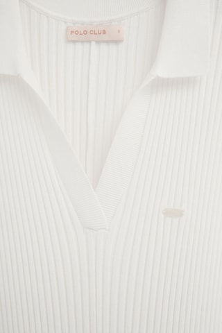 Mouwloze midi-jurk regular fit - Ecru