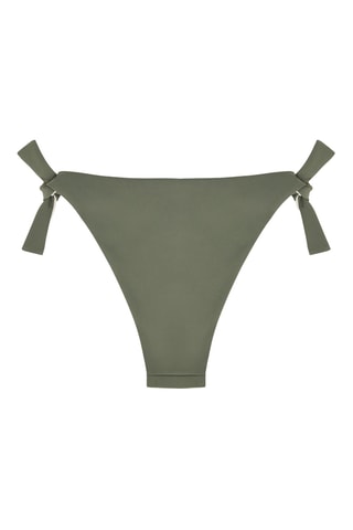 Bikinibroekje - Groen en ecru