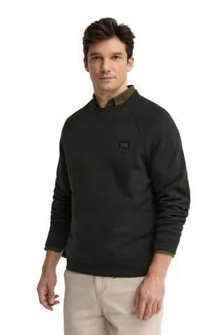 Sweater relaxed - Zwart
