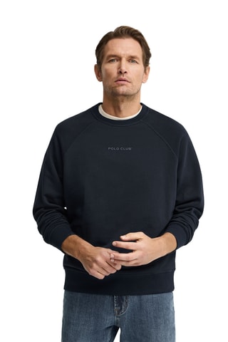 Sweater relaxed - Marineblauw