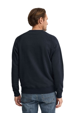 Sweater relaxed - Marineblauw