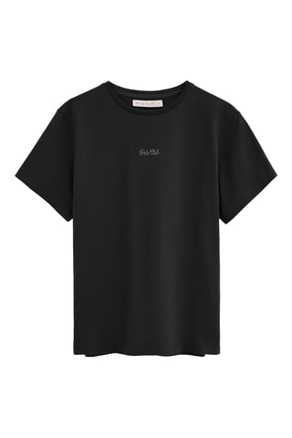 T-shirt Regular - Zwart