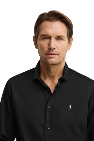 Overhemd Slim Fit - Zwart