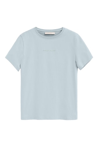 T-shirt Regular - Lichtblauw