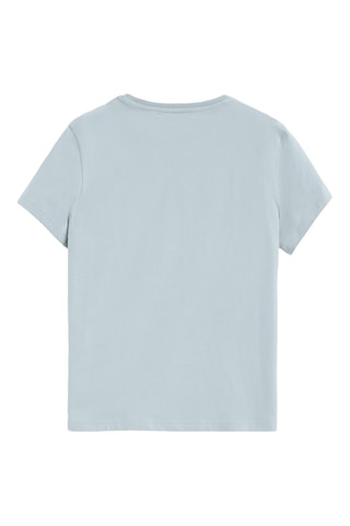 T-shirt Regular - Lichtblauw