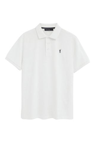 3 Polo's Regular Fit - Wit, hemelsblauw en marineblauw
