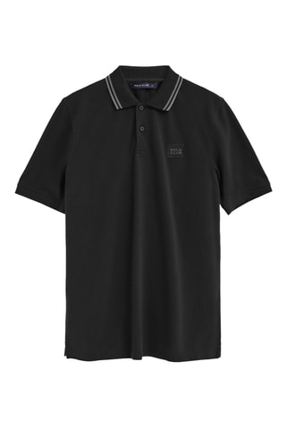 Polo loose - Zwart