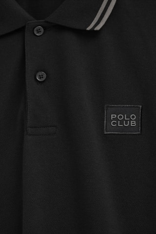 Polo loose - Zwart