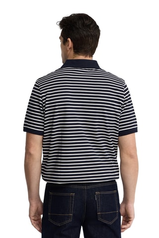 Polo Regular Fit - Marineblauw en ecru