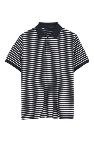 Polo Regular Fit - Marineblauw en ecru