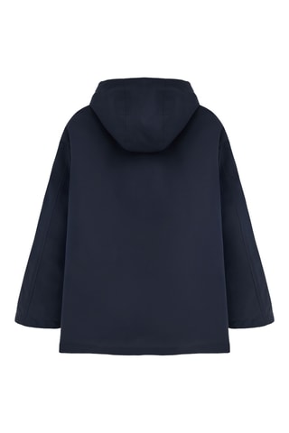 Parka regular met capuchon - Marineblauw