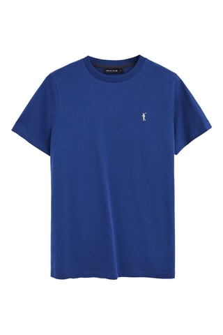 5 T-shirts Regular - Grijs, blauw en wit