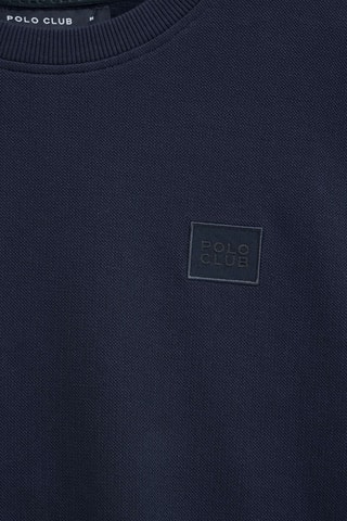 T-shirt Relaxed - Marineblauw