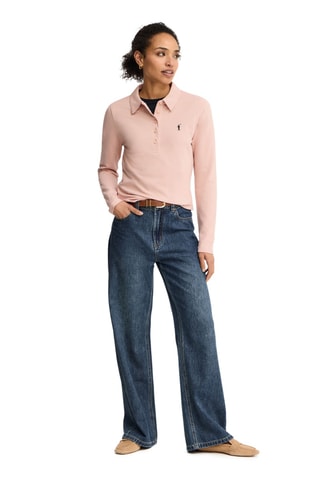 Polo Slim Fit - Lichtroze