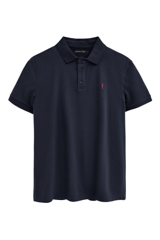 Polo Slim Fit - Marineblauw