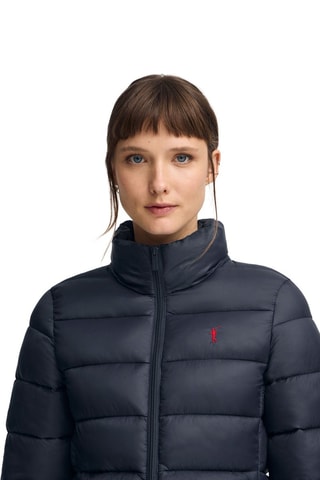 Gewatteerde Jas - Marineblauw
