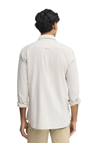 Overhemd Regular Fit Model - Beige