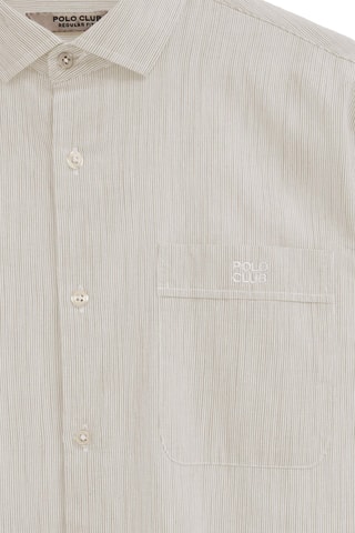 Overhemd Regular Fit Model - Beige