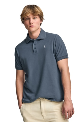 3 Polo's Regular Fit - Hemelsblauw, beige en blauw