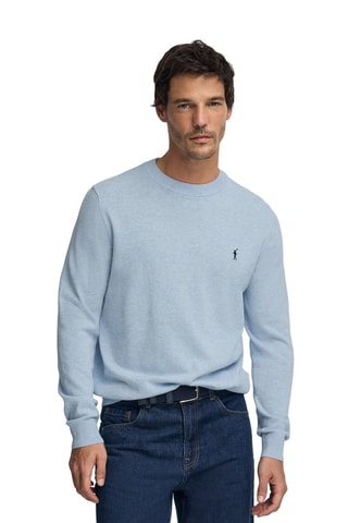 2 truien regular - Hemelsblauw en marineblauw