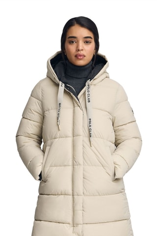 Dubbelzijdige Gewatteerde Jas - Beige