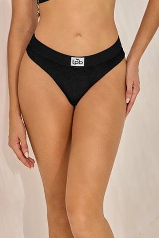 Tanga Sable - Negro