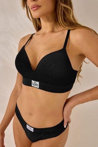 Tanga Sable - Negro