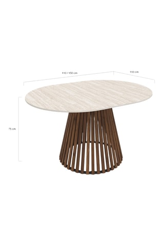 Mesa de comedor - 150 x 110 x 75 cm