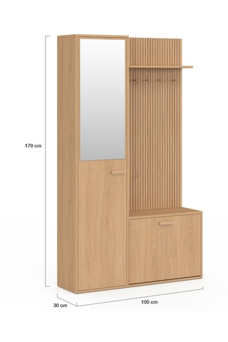 Mueble de entrada - 170 x 100 x 30 cm