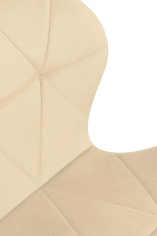 4 sillas de madera y caucho Daisy - 50 x 79 x 47,5 cm