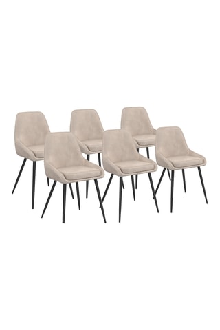 6 sillas Olivia - 47,5 x 79 x 54 cm