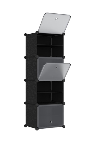 Zapatero cubo - 24 pares - 43 x 122 x 32 cm