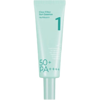 Numbuzin - Crème solaire SPF 50+ - Filtre transparent - Visage - 50 ml