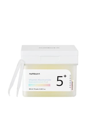 70 disques toniques concentrés Vitamin Niacinamide No.5 - 180 ml - Numbuzin