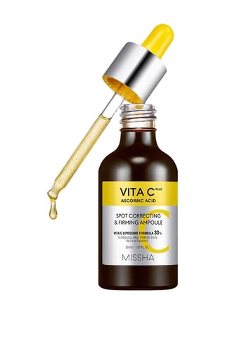 Ampoule correctrice de taches et raffermissante Vita C Plus - 28 ml - Missha