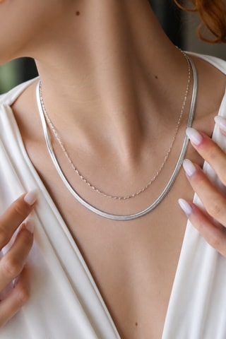 Collier - Argenté