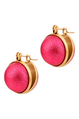 Boucles d’oreilles - Doré et rose