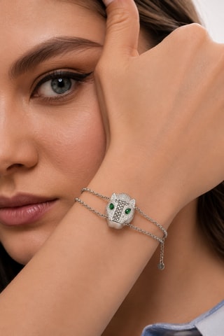 Bracelet multirangs - Zircons