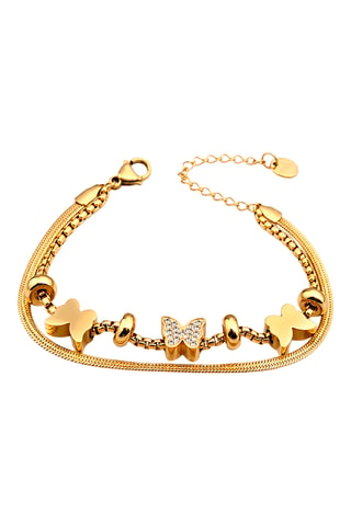 Bracelet multirangs - Zircons