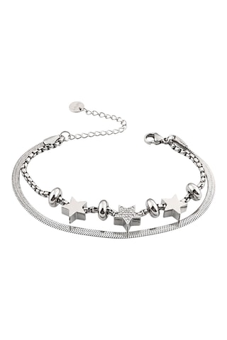 Bracelet multirangs - Zircons