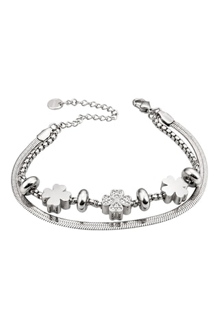 Bracelet multirangs - Zircons