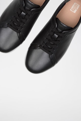 Sapatilhas em couro Preto - Preto