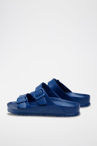 Mules Arizona Bleu - Etroite - Bleu