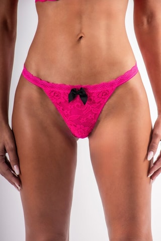 String - Fuchsia et noir