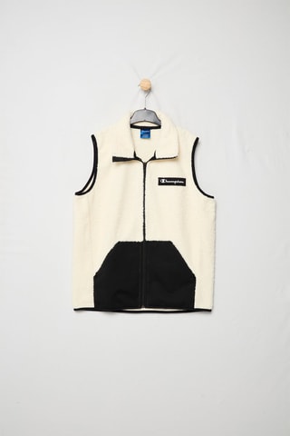 Mouwloos vest- Ecru