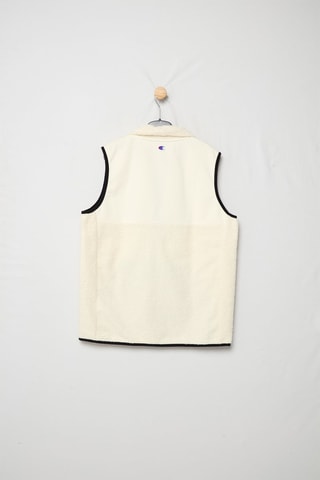Mouwloos vest- Ecru