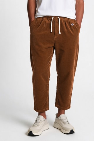 Velours Broek - Bruin